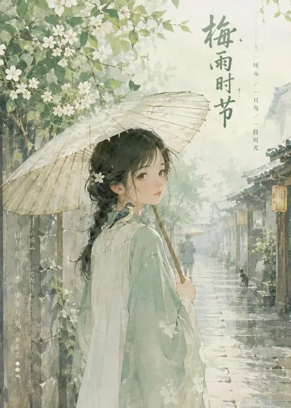 修伞匠人 封面，市井人文题材国漫作品