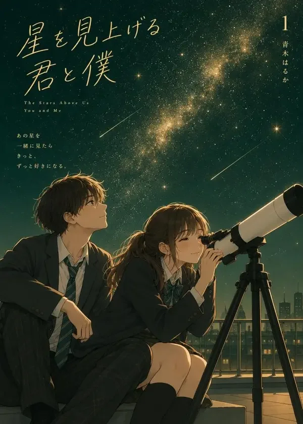 向星星借一秒 封面，青春恋爱题材日漫作品